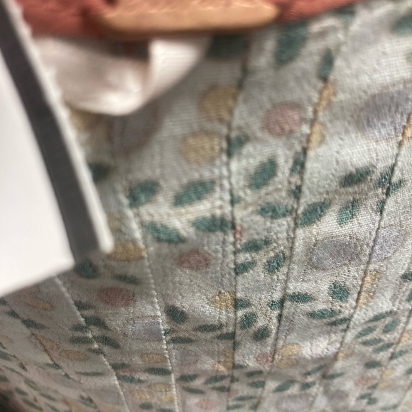 NWT Free People Blossom Baby Mini Dress Floral Print Ruffle Collar Ivory… - Picture 3 of 3